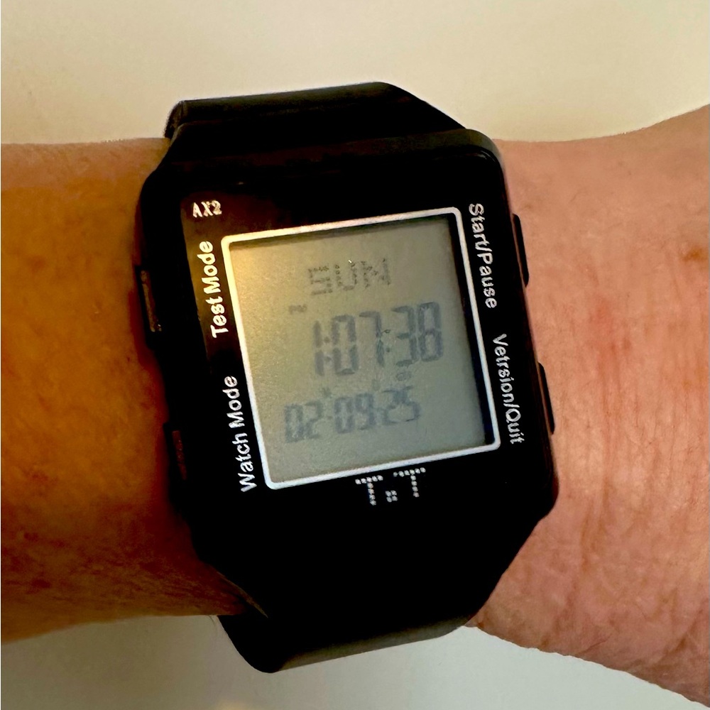 SAT ACT Pacing Watch Testing Timers Inc. First Generation Black